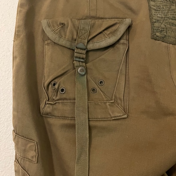 Retro Unique Da-Nang Small Women’s Cargo/Military Crops - Picture 4 of 7